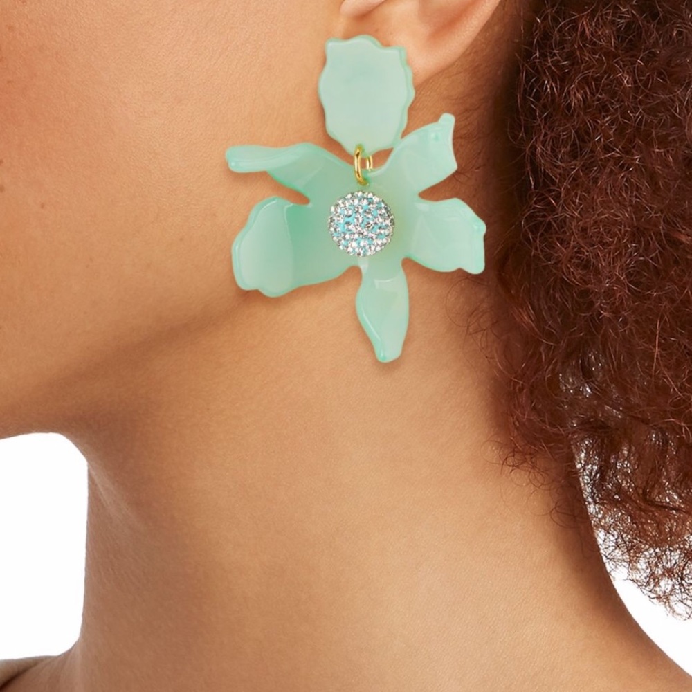 Lele Sadoughi crystal drop earrings